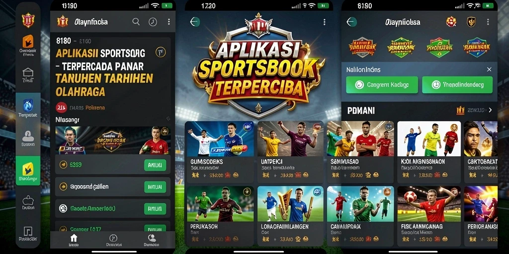 Tampilan gameplay interaktif di aplikasi Sportsbook 8180.