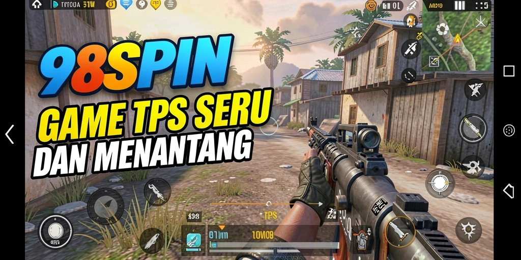 Tampilan gameplay seru di 98SPIN dengan aksi tembak-menembak.