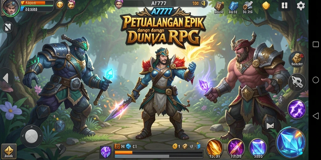 Tampilan gameplay A7777 yang seru dan mendebarkan.