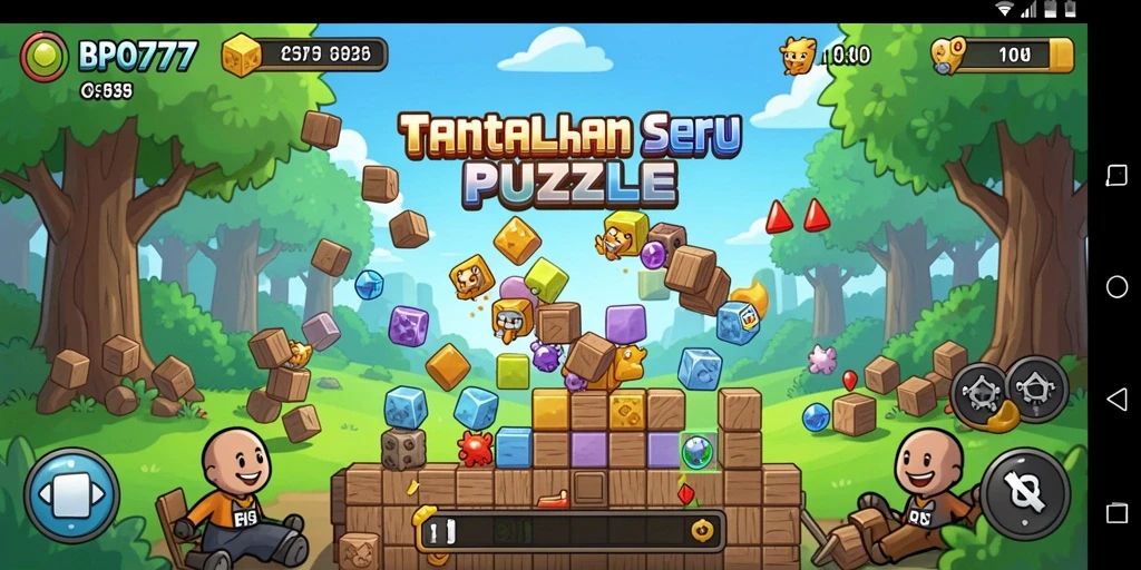 Gameplay seru BPO777 yang menantang otak.