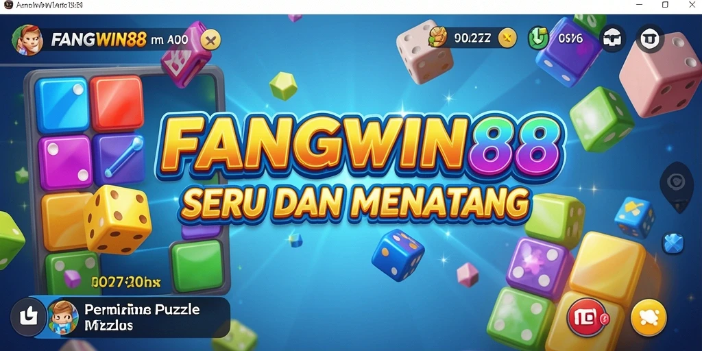 Screenshot FANGWIN88 menampilkan gameplay teka-teki yang menantang.