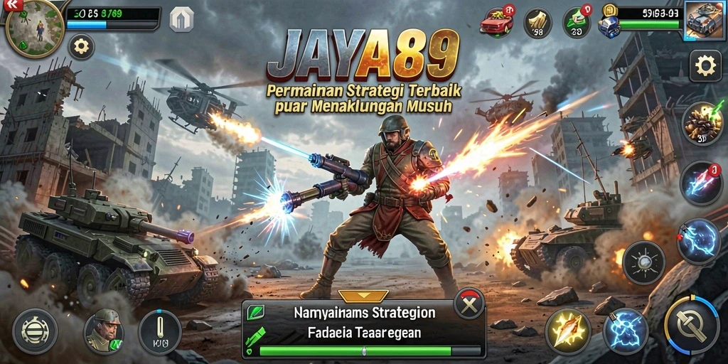 Gameplay JAYA89 yang menampilkan strategi dan taktik memukau.