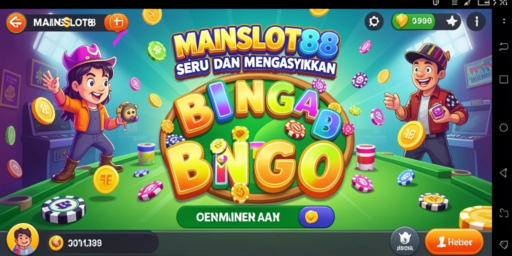 Screenshot MAINSLOT88 menampilkan gameplay Bingo yang mengasyikkan.