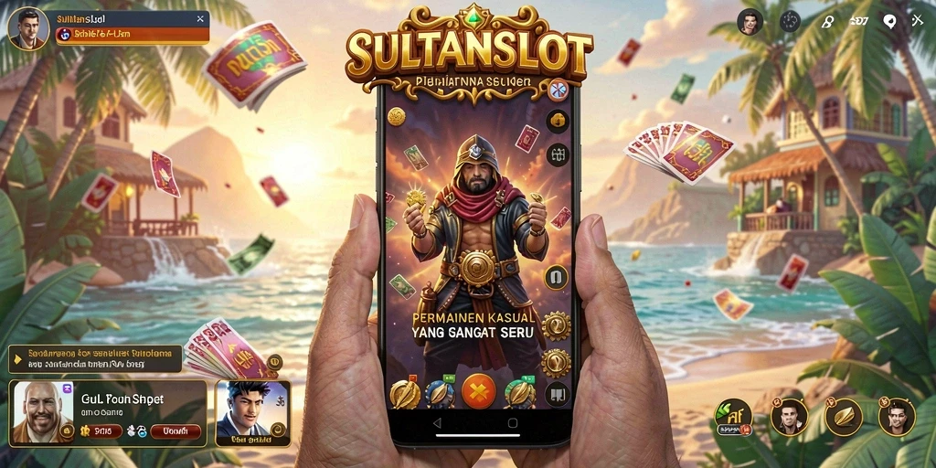 Tangkapan layar gameplay SULTANSLOT yang menyenangkan dan penuh warna.